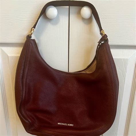 Michael Kors “Lydia” Pebbled Leather Shoulder Bag 